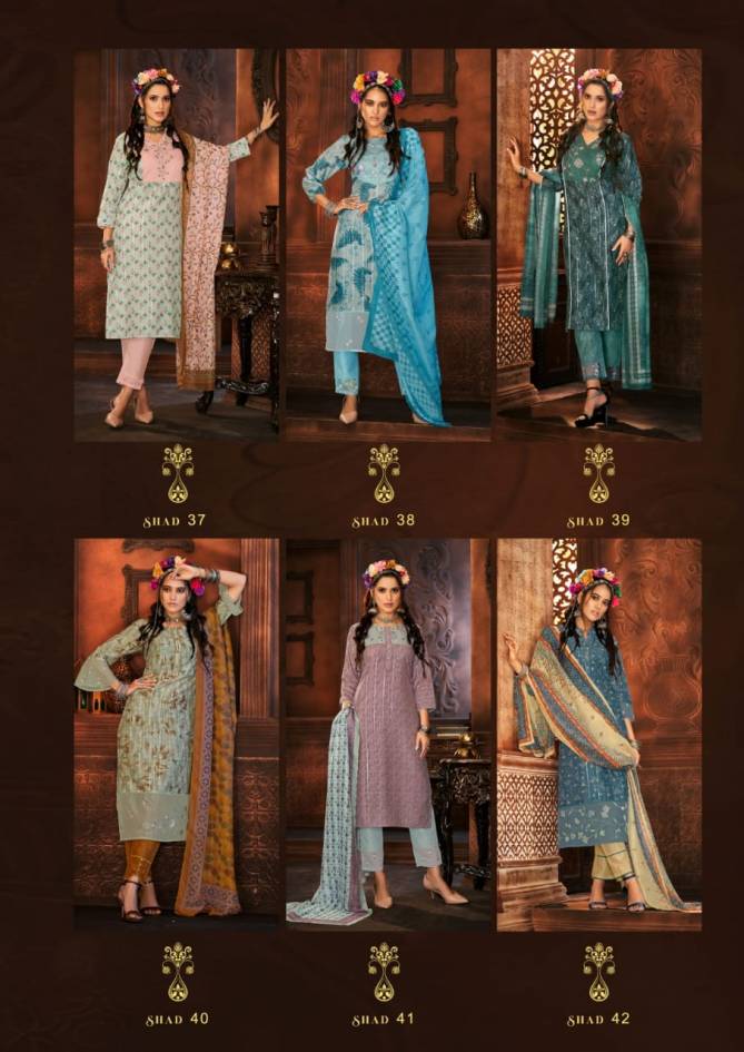 Shichi Adaa Collection Exclusive Wear Regular Wear Ploly Ready Made signature-1-casual-daily-wear-cotton-fancy-designer-kurti-With Collection